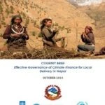 Nepal Country Brief on Climate Change Finance