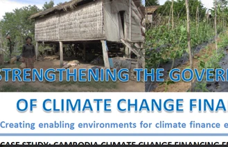 Cambodia Country brief on Climate