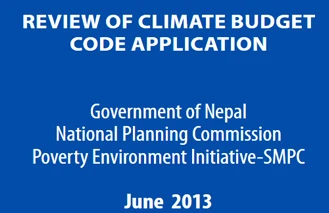 Nepal CPEIR summary