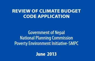 Nepal Review of Climate Budget